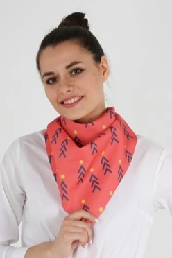 Косынка Шарлотта 80х80х120 см, с полной запечаткой