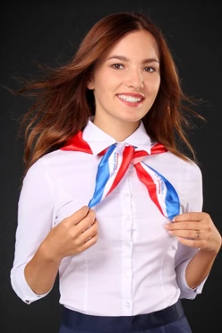 Косынка Шарлотта 60х60х90 см, с полной запечаткой