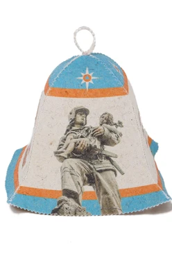 Шапка Банщик с полной запечаткой