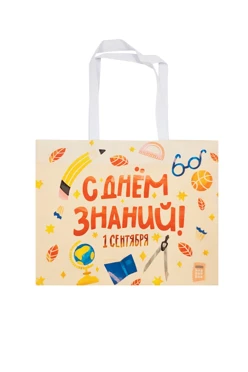 Сумка Универсал из габардина 45х35 см, с печатью