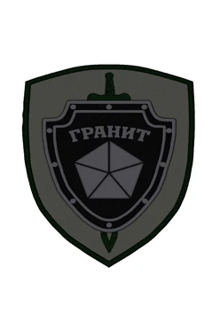 Шеврон Щит 2 печатный 8,5х10 см