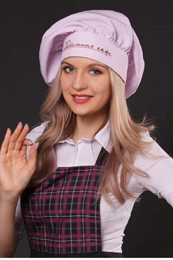 Колпак Корица поварской взрослый, с полной запечаткой