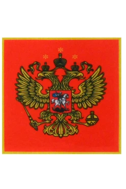 Шеврон Квадрат печатный 25х25 см