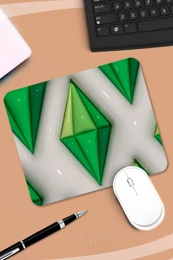 Коврик для мыши прямоугольный c принтом "Sims"