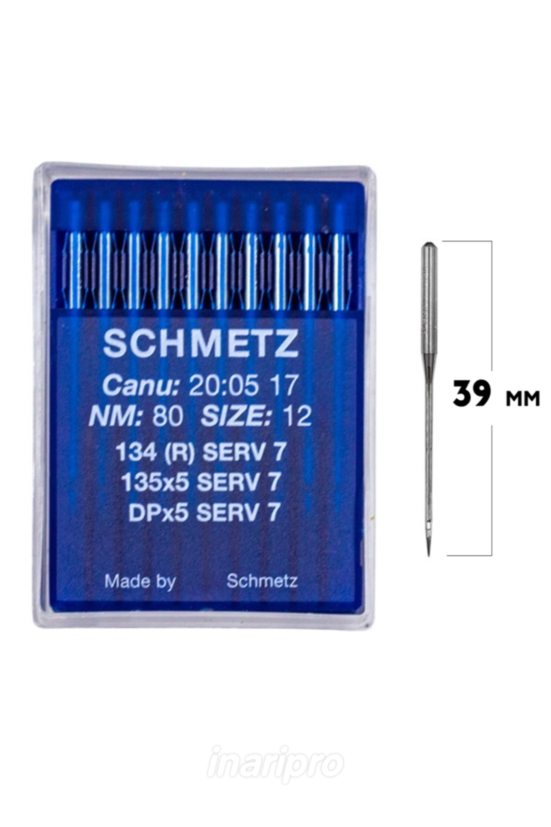 Купить иглу Schmetz DPx5 SERV7 №80/12 | INARI