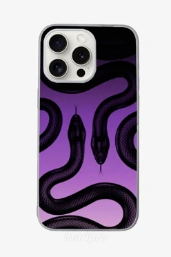 Чехол для iPhone 15 Pro Max с принтом "Snake"