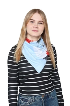 Бандана с полной запечаткой, хлопок 80х80 см
