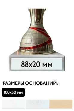 Шильд прямоугольный 88х20 мм