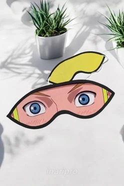 Маска для сна с принтом "Naruto"