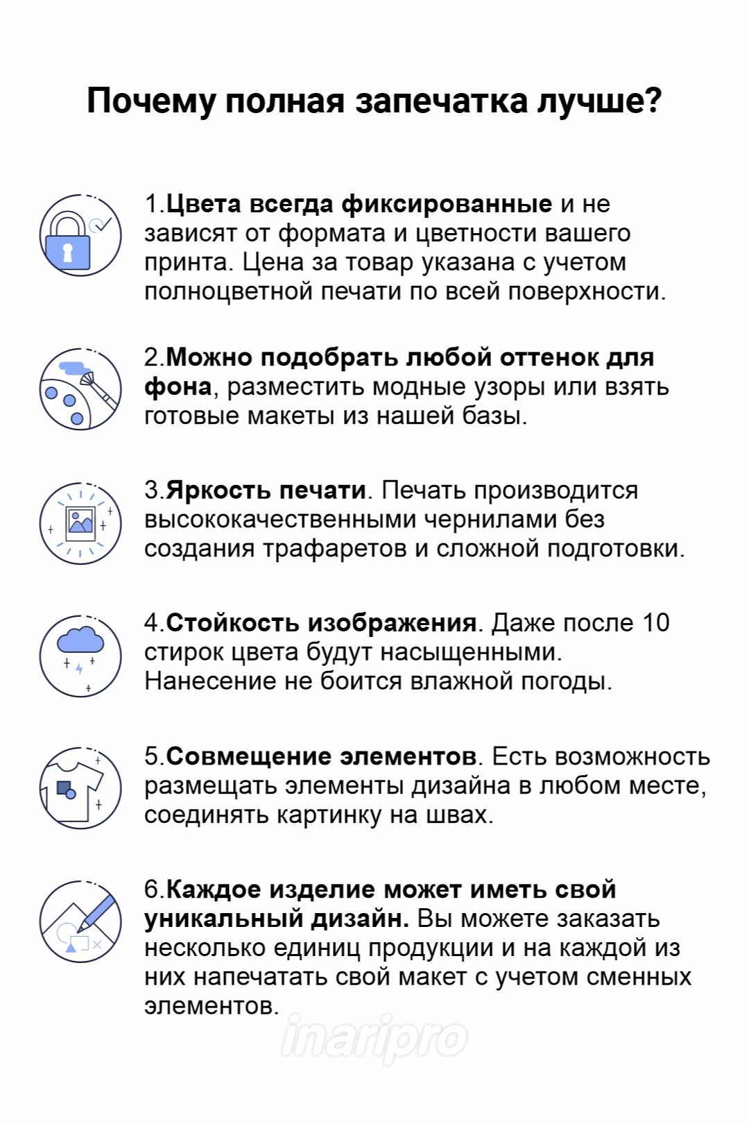 Купить подушку 30х30 см, с полной запечаткой | INARI