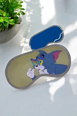 Маска для сна с принтом "Tom"