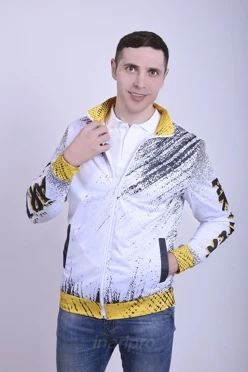 Толстовка Алекс унисекс из футера с полной запечаткой