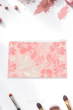 Косметичка Астра 22х13 см, с принтом "Flowers"