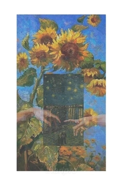 Полотенце вафельное 40х70 cм (Print) с принтом "Picture"