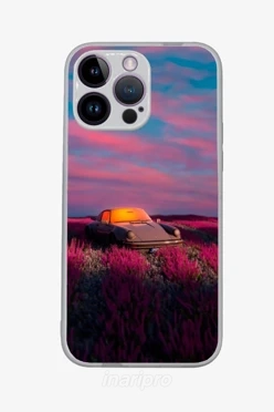 Чехол для iPhone 14 Pro Max с принтом "Machine in the field"
