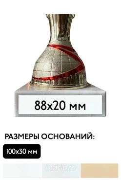 Шильд прямоугольный 88х20 мм