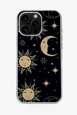 Чехол для iPhone 16 Pro Max с принтом "Moon"