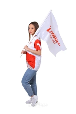 Флаг фирменный 50х75 см
