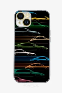 Чехол для iPhone 14 с принтом "Cars"