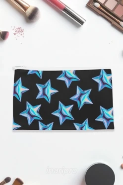 Косметичка Астра 22х13 см, с принтом "Stars"