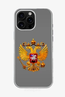 Чехол для iPhone 16 Pro Max с принтом "Coat of arms"