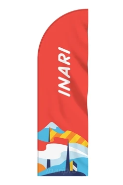 Флаг Парус 90х300 см